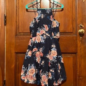 Charlotte Russe Strappy Floral Dress